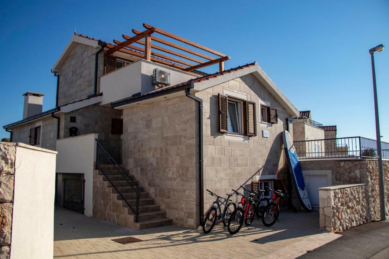 Villa Diomedes With The Sea View And The Pool Rogoznica  Eksteriør bilde